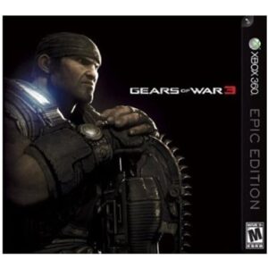 Gears of War 3 (18) Epic Ed. w/Statue, Artbook, Medal, Flag & Paperwork