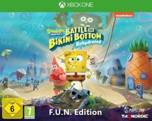 Spongebob Squarepants: BfBB F.U.N. Ed. w/3x Figurines, 5x Keyrings & Socks