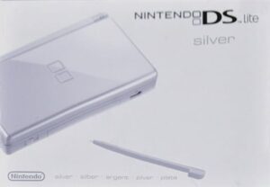 DS Lite Console, Silver, Boxed
