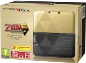 Nintendo 3DS XL Console, Zelda Ed. (No Game), Boxed