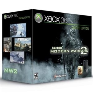 Xbox 360 Console,250GB, Modern Warfare 2 Ed. +2 Pad (No Game), Boxed