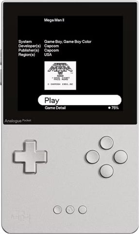 Analogue Pocket Console, Aluminum Natural, Unboxed
