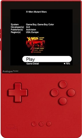 Analogue Pocket Console, Red, Unboxed