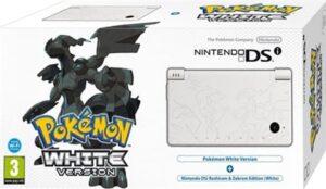 DSi Console, Pokemon Reshiram & Zekrom Ed. White (No Game) Boxed