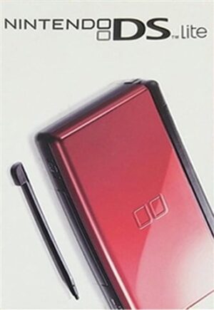 DS Lite Console, Metallic Red, Boxed