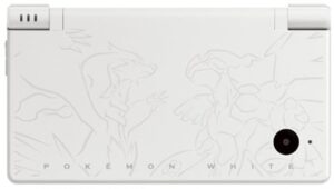 DSi Console, Pokemon Reshiram & Zekrom Ed. White (No Game), Unboxed