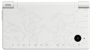 DSi Console, Pokemon Reshiram & Zekrom Ed. White (No Game), Discounted