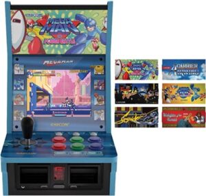 Evercade Alpha Mega Man Deluxe Ed. w/ 6x Marquees+Controller, Unboxed