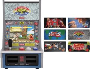 Evercade Alpha Street Fighter Deluxe Ed. w/ 6xMarquees+Controller, Unboxed