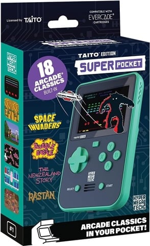 Super Pocket Console, Taito Ed. Green, Boxed