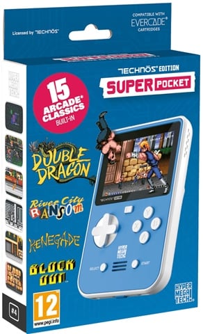 Super Pocket Console, Technos Ed. Blue, Boxed