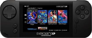 Evercade EXP Console, Black w/ "Hero" CoA (No Game), Discounted