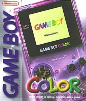 Game Boy Color Console, Clear Purple, Unboxed