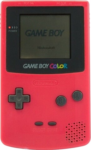 Game Boy Color Console, Berry Pink, Discounted