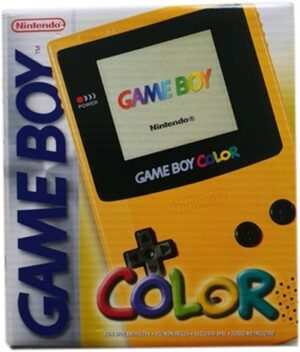 Game Boy Color Console, Yellow, Boxed