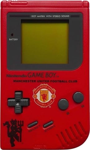 Game Boy Original Console Manchester United, Discounted