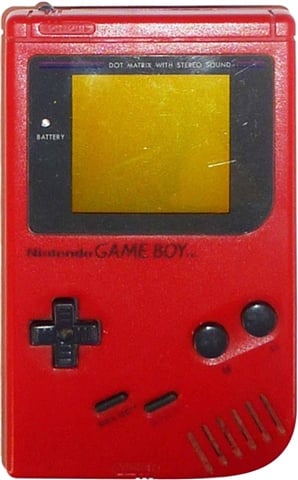 Game Boy Original Console Red, Unboxed