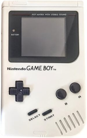 Game Boy Original Console Play It Loud White, Unboxed