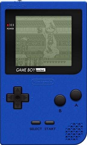 Game Boy Pocket Console Blue, Discounted