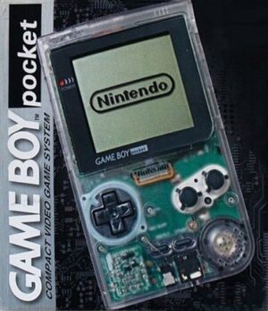 Game Boy Pocket Console Clear, Boxed