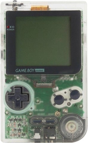 Game Boy Pocket Console Clear, Discounted