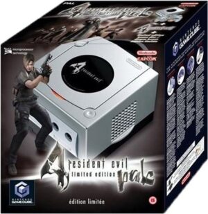 GameCube Console, Resident Evil 4 L.E + Resi. Evil 4 Pad,(No Game)Boxed