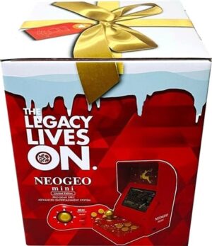 Neo-Geo Mini Console Christmas Ed. w/2x Pads, Boxed