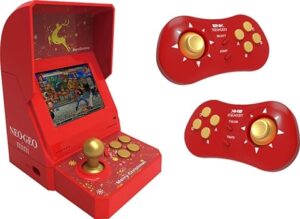 Neo-Geo Mini Console Christmas Ed. w/2x Pads, Unboxed