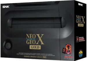 Neo-Geo X Gold w/Dock & Stick, Boxed