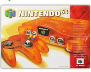 Nintendo 64 Console, Fire Orange, Boxed