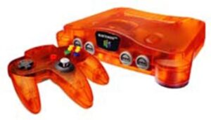 Nintendo 64 Console, Fire Orange, Unboxed