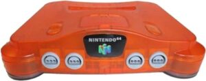 Nintendo 64 Console, Fire Orange, Discounted