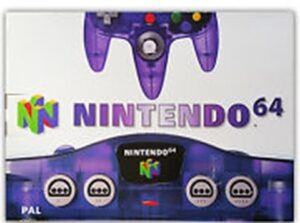 Nintendo 64 Console, Grape Purple, Boxed