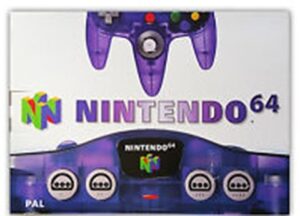 Nintendo 64 Console, Grape Purple W/Expansion Pak, Boxed