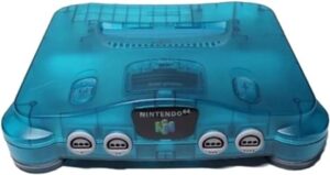 Nintendo 64 Console, Ice Blue W/Expansion Pak, Discounted