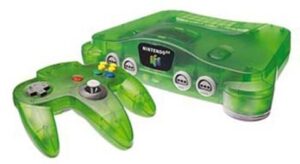 Nintendo 64 Console, Jungle Green, Unboxed