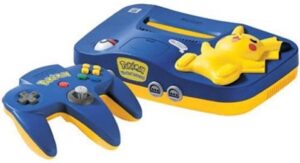 Nintendo 64 Console, Pikachu Blue, Unboxed