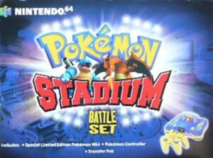 Nintendo 64 Console, Pokemon Stadium Ed. W/TFR. Pak (No Game), Boxed