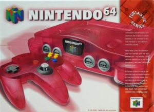 Nintendo 64 Console, Watermelon Red, Boxed