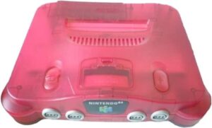 Nintendo 64 Console, Watermelon Red, Discounted
