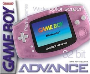 Game Boy Advance Console, Clear Pink, Boxed