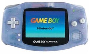 Game Boy Advance Console, Glacier, Discounted