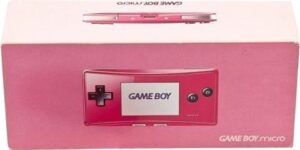 Game Boy Micro Console, Pink, Boxed