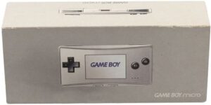 Game Boy Micro Console, Silver, Boxed