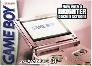 Game Boy Advance SP AGS-101 Console, Pink, Boxed