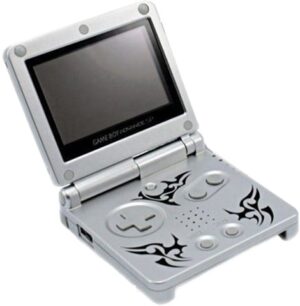 Game Boy Advance SP AGS-101 Console, Tribal Silver, Discounted