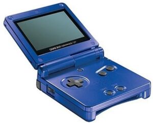 Game Boy Advance SP AGS-001 Console, Cobalt Blue, Discounted