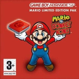 Game Boy Advance SP AGS-001 Console, Mario Ed., Boxed
