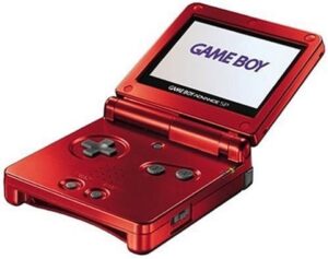 Game Boy Advance SP AGS-001 Console, Metallic Red., Discounted