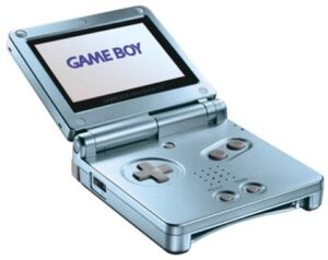 Game Boy Advance SP AGS-001 Console, Arctic Blue, Discounted